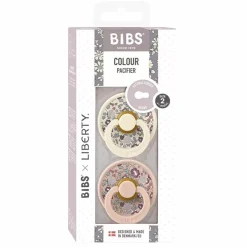 Bibs X Liberty Londen Fopspenen Eloise Blush Mix
