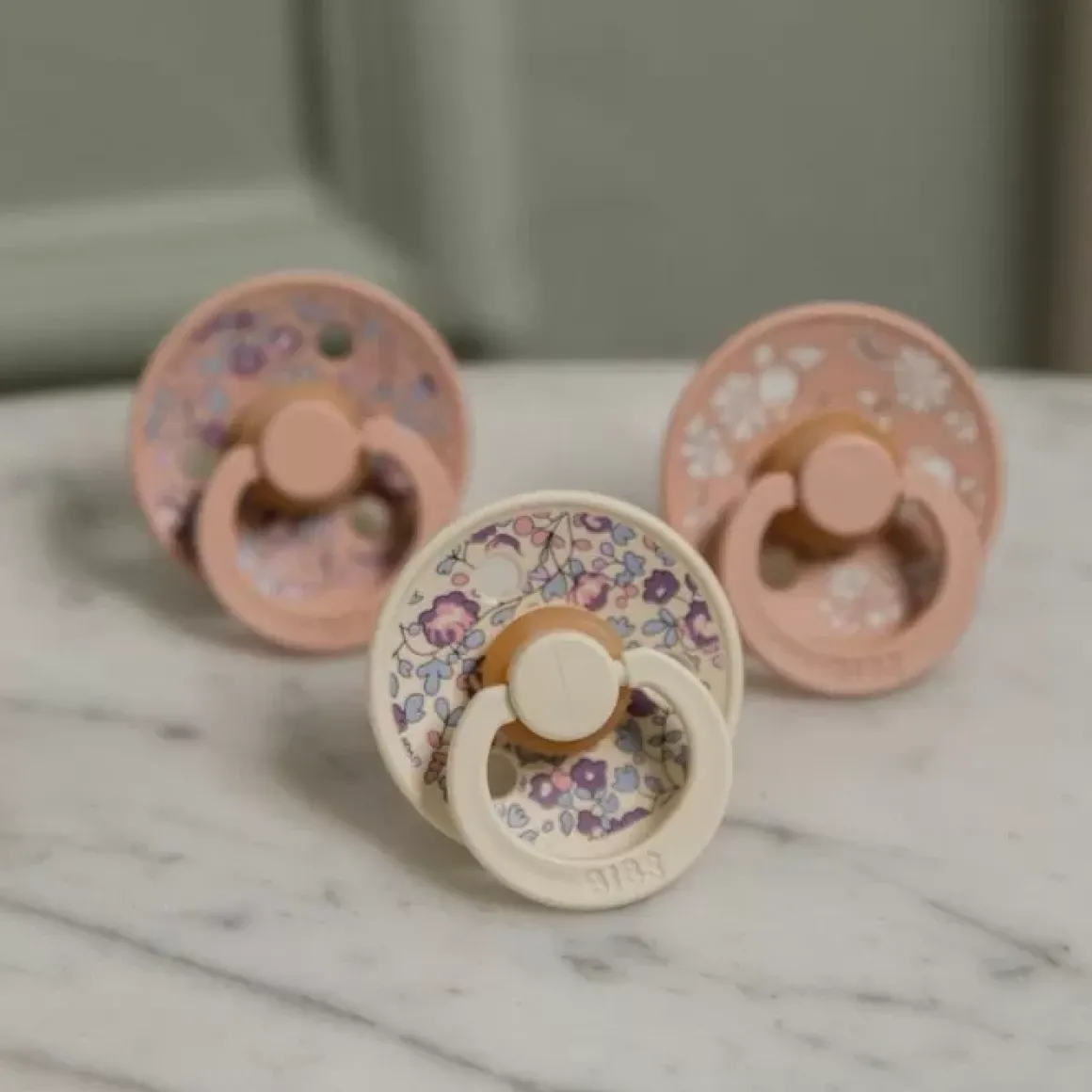 Bibs X Liberty Londen Fopspenen Eloise Blush Mix