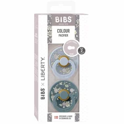 Bibs X Liberty Londen Fopspenen Capel Dusty Blue