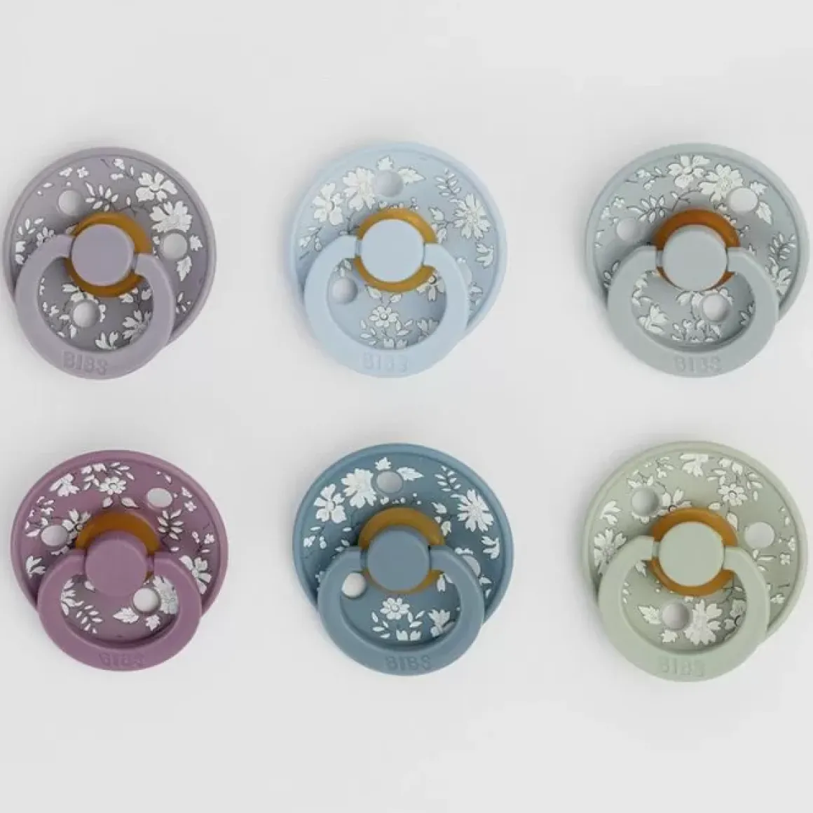 Bibs X Liberty Londen Fopspenen Capel Dusty Blue