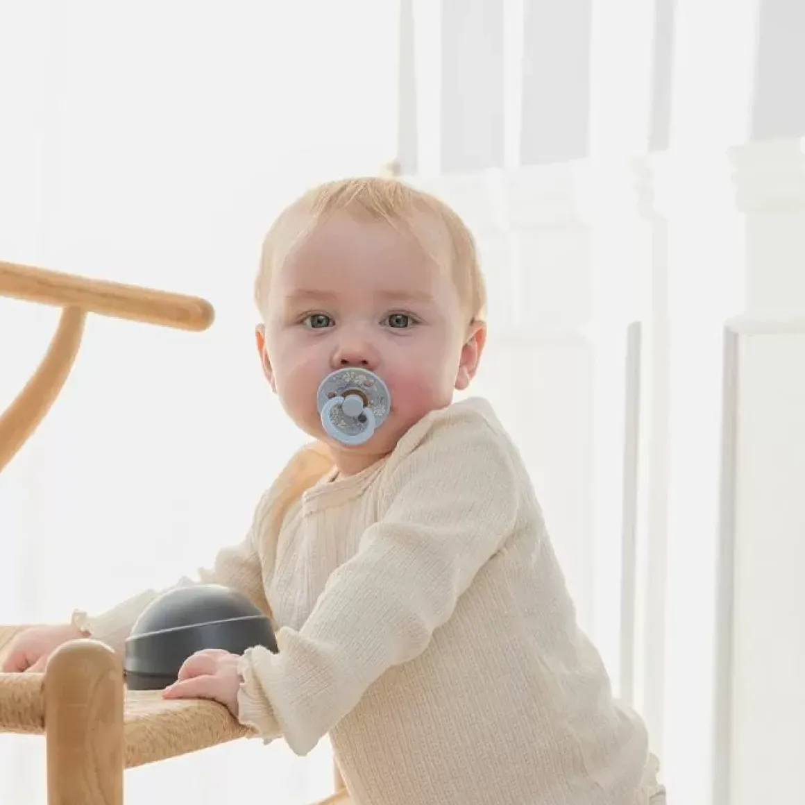 Bibs X Liberty Londen Fopspenen Capel Dusty Blue