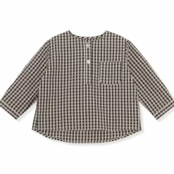 Blouse Navida Bitter Java Check Konges Slojd