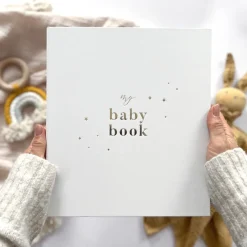 Blush & Gold Invulboek My Baby Book Wit