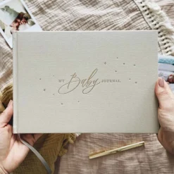 Blush & Gold Invulboek My Baby Journal Ivoor