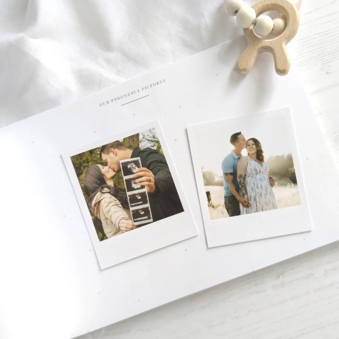 Blush & Gold Invulboek My Baby Journal Ivoor