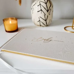 Blush & Gold Invulboek My Baby Journal Ivoor