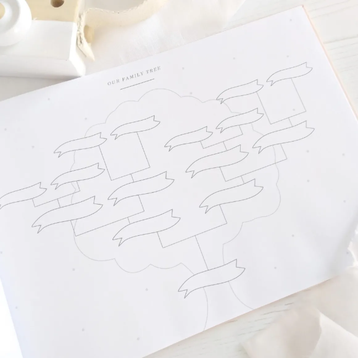 Blush & Gold Invulboek My Baby Journal Ivoor