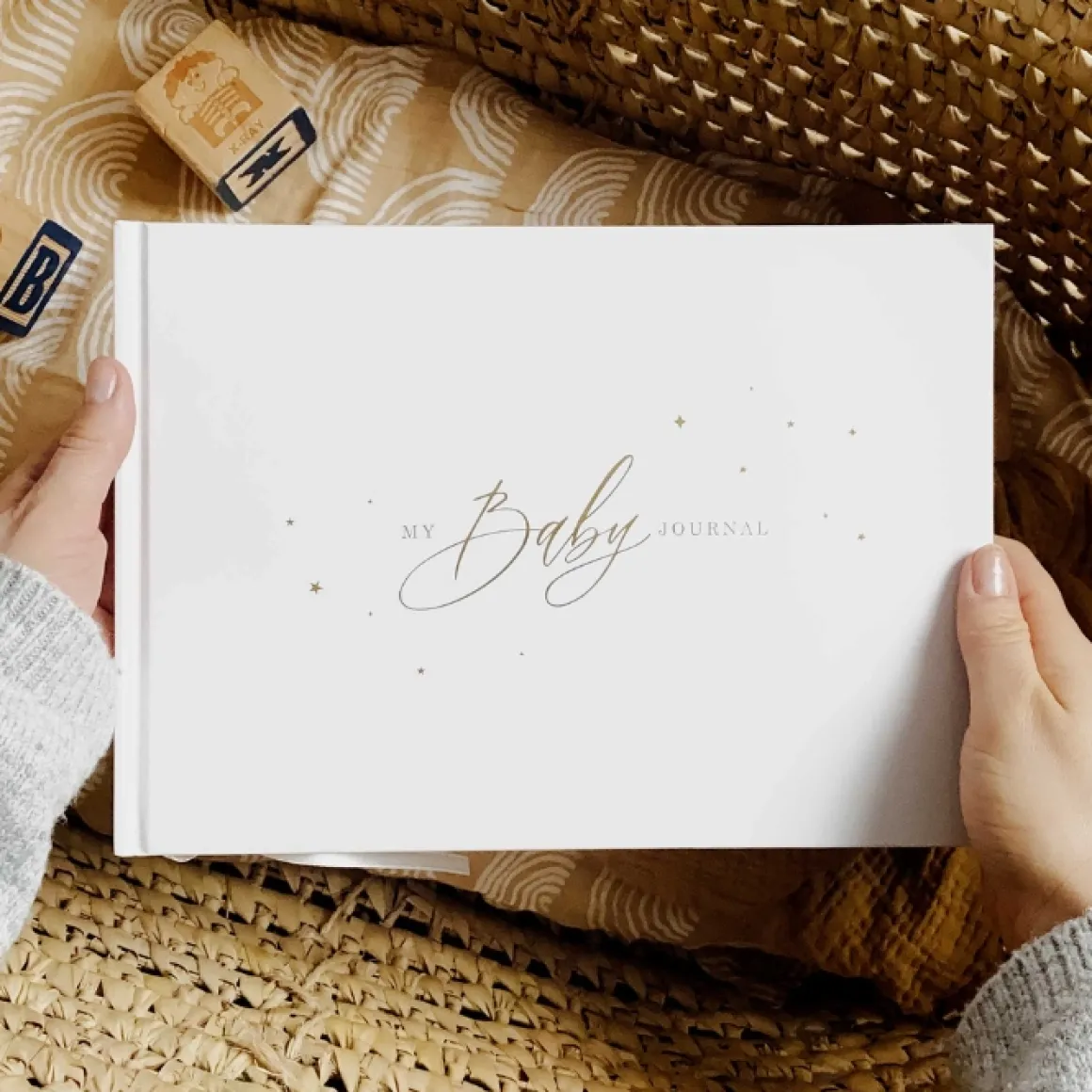 Blush & Gold Invulboek My Baby Journal Wit