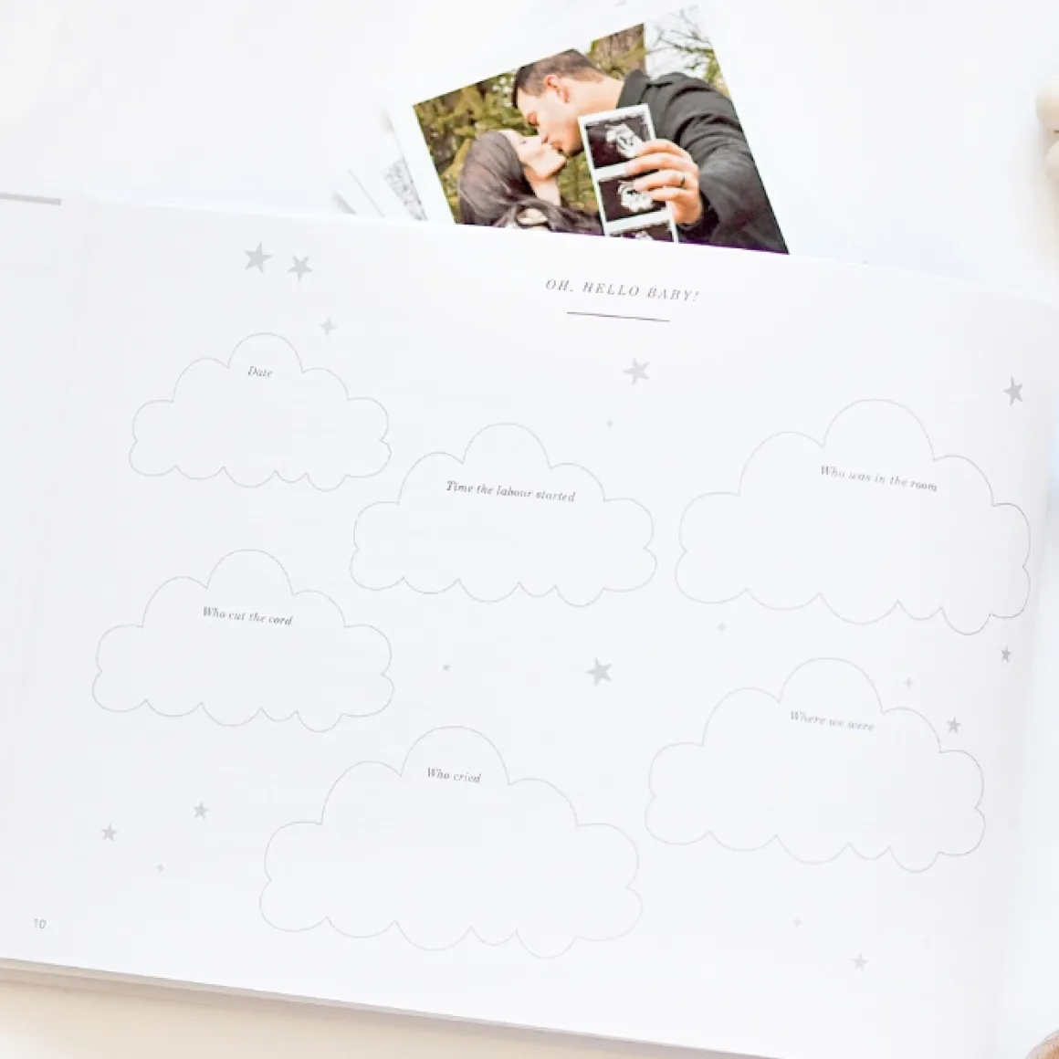 Blush & Gold Invulboek My Baby Journal Wit