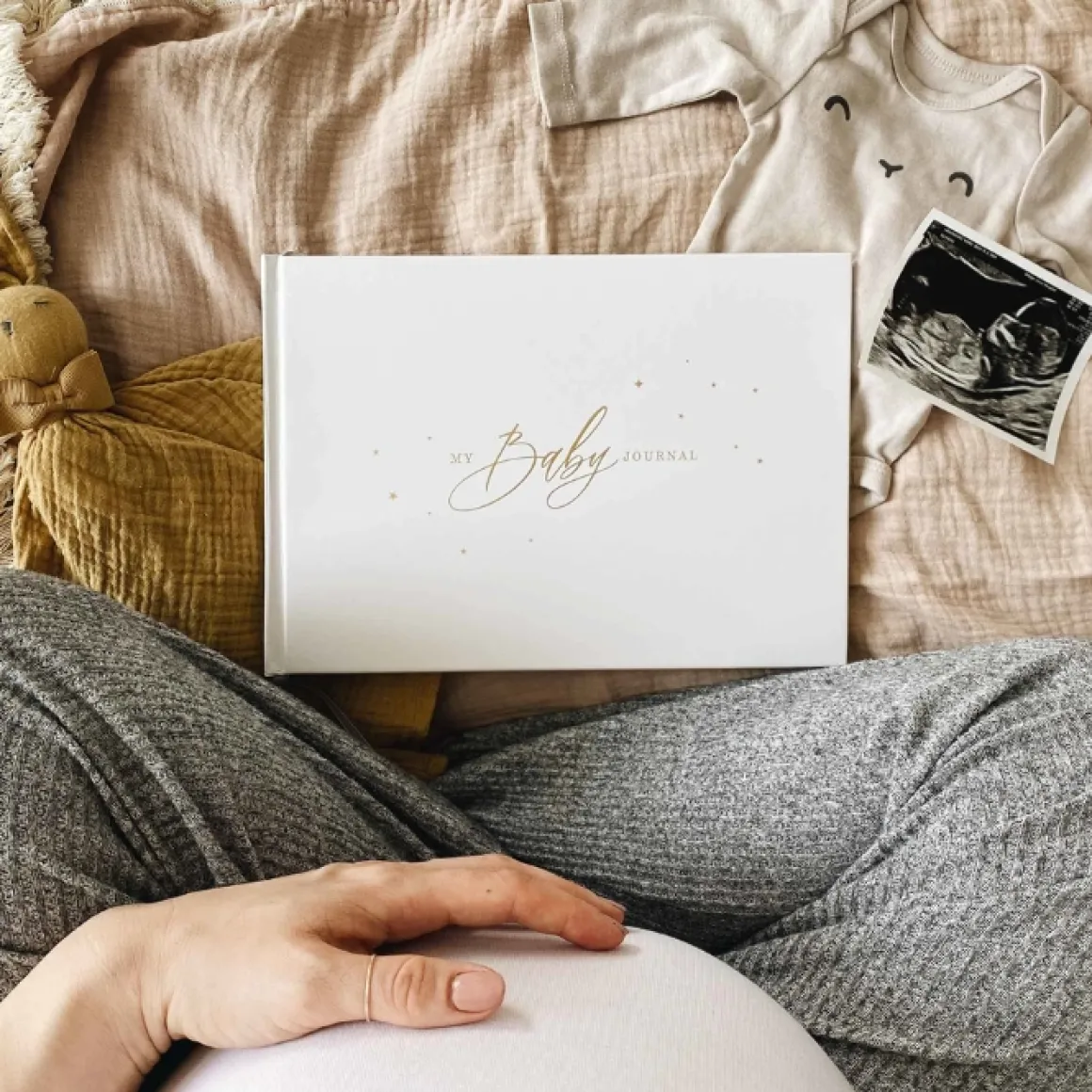 Blush & Gold Invulboek My Baby Journal Wit