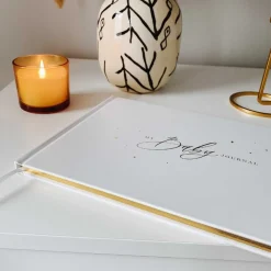 Blush & Gold Invulboek My Baby Journal Wit