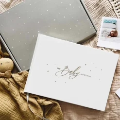 Blush & Gold Invulboek My Baby Journal Wit