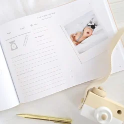 Blush & Gold Invulboek My Baby Journal Wit