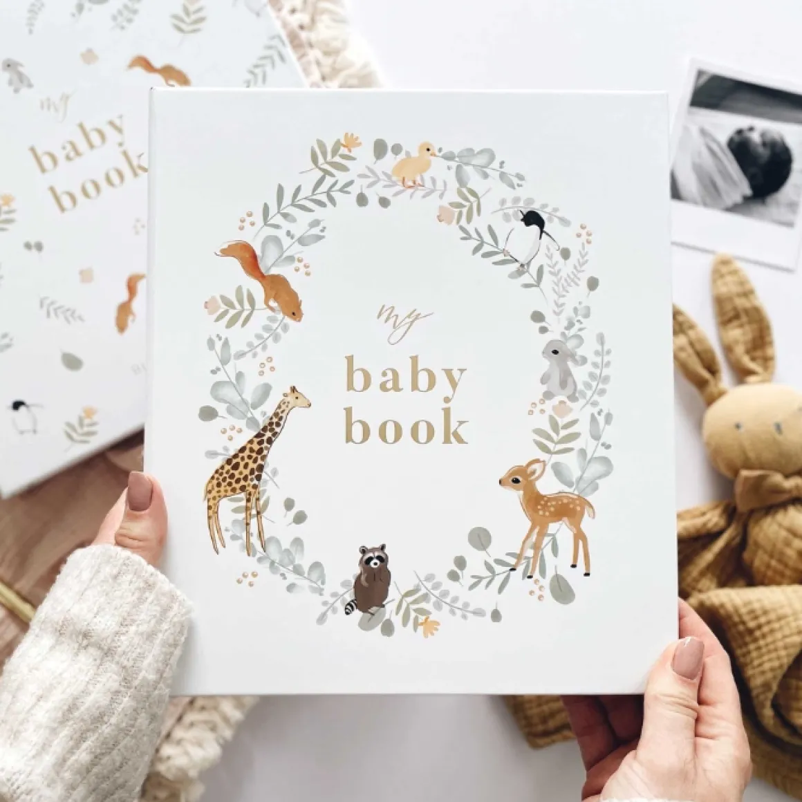 Blush & Gold Invulboek My Baby Book Dieren
