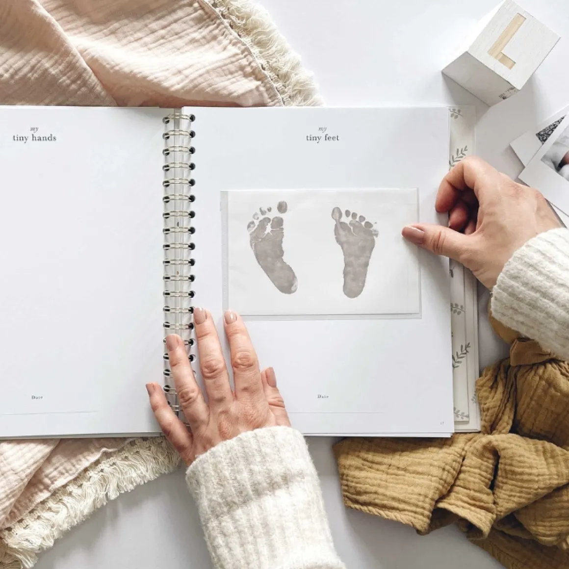 Blush & Gold Invulboek My Baby Book Dieren