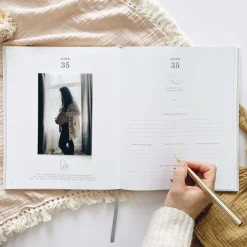 Blush & Gold Zwangerschapsdagboek Pearl