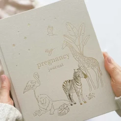 Blush & Gold Zwangerschapsdagboek Safari