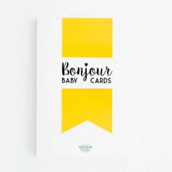 Bonjour Baby! Cards (40St) Bonjour To You!