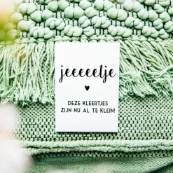 Bonjour Baby! Cards (40St) Bonjour To You!