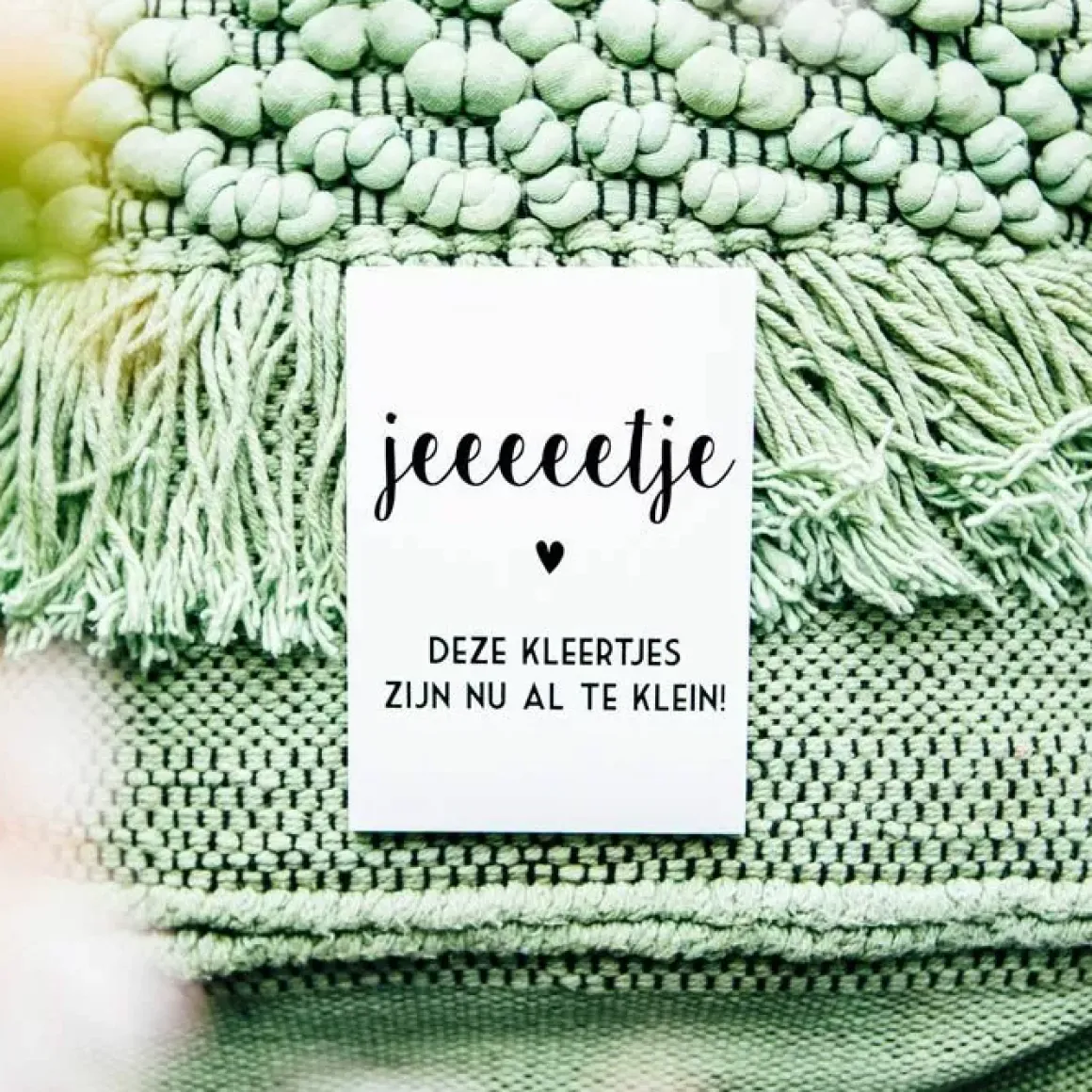 Bonjour Baby! Cards (40St) Bonjour To You!