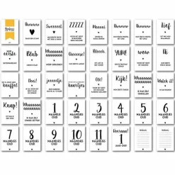 Bonjour Baby! Cards (40St) Bonjour To You!