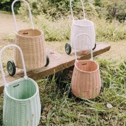 Boodschappenwagentje Luggy Basket Roze Olli Ella