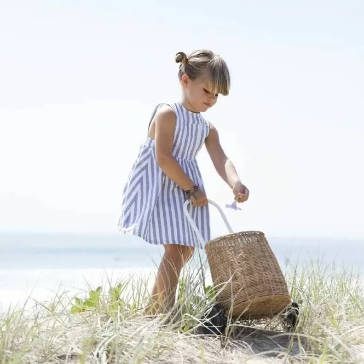 Boodschappenwagentje Luggy Basket Naturel Olli Ella