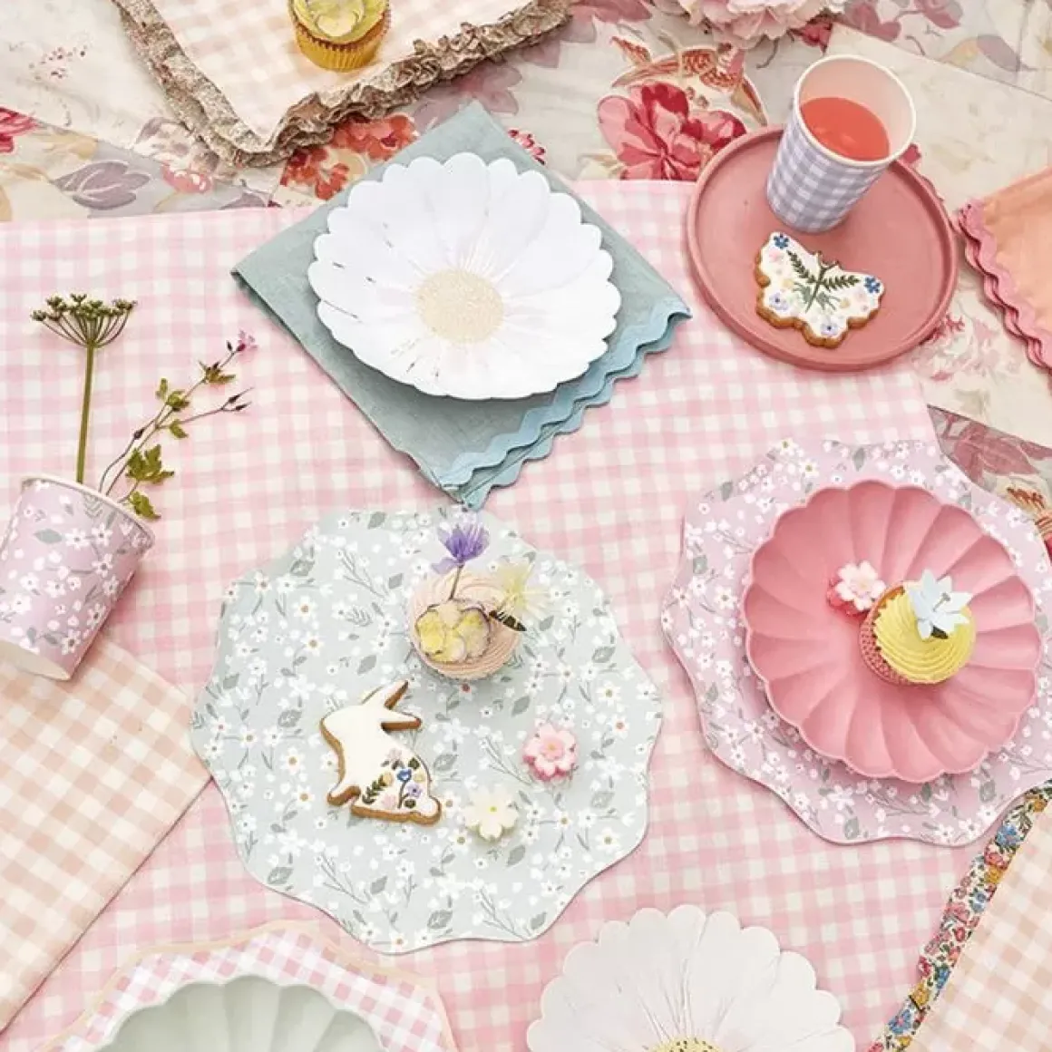 Borden Ditsy Floral Groot (12St) Meri Meri