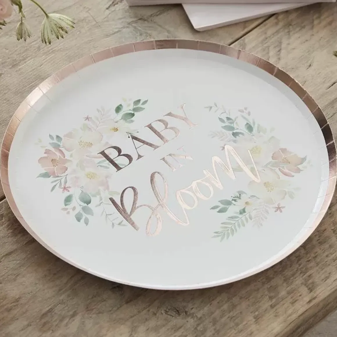 Bordjes Baby In Bloom (8St) Ginger Ray