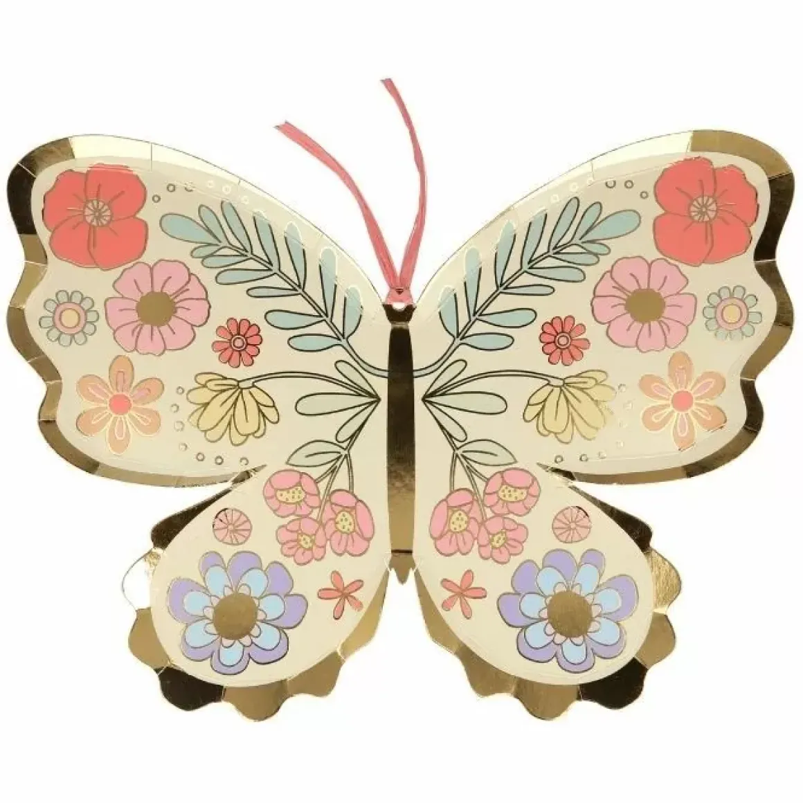 Bordjes Floral Butterfly (8St) Meri Meri