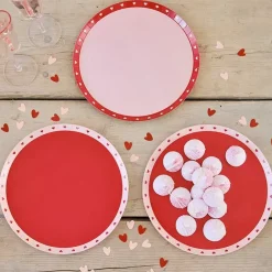 Bordjes Met Hartjes (8St) Be Mine Ginger Ray