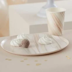 Bordjes Natural Marble Mix It Up Brown Ginger Ray