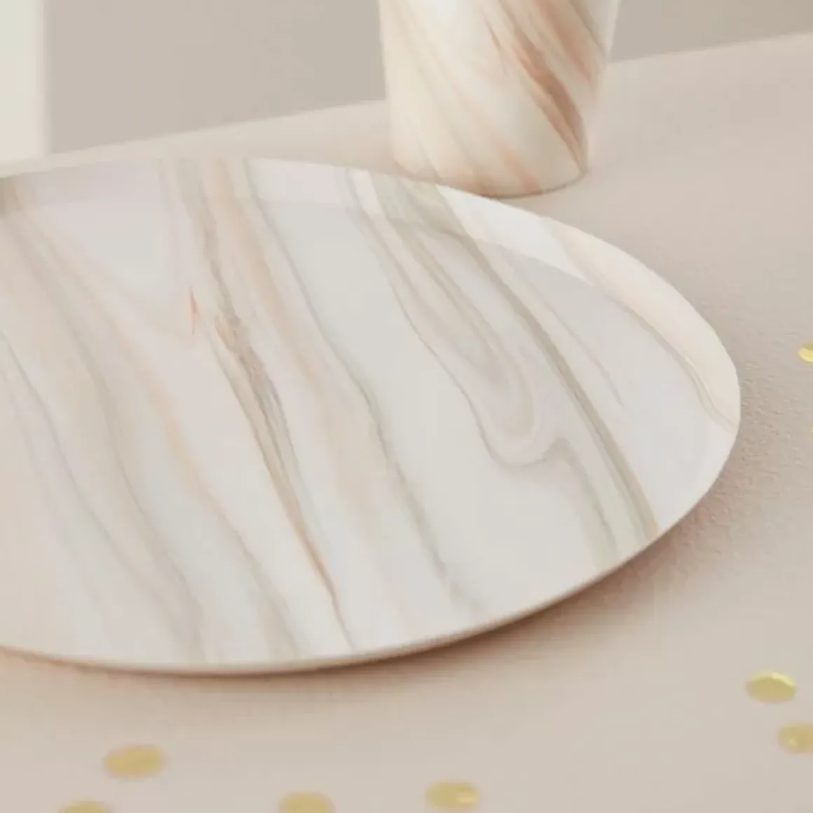 Bordjes Natural Marble Mix It Up Brown Ginger Ray