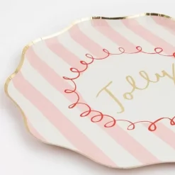 Bordjes Striped Christmas (8St) Meri Meri