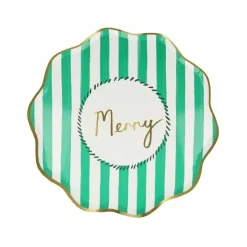 Bordjes Striped Christmas (8St) Meri Meri