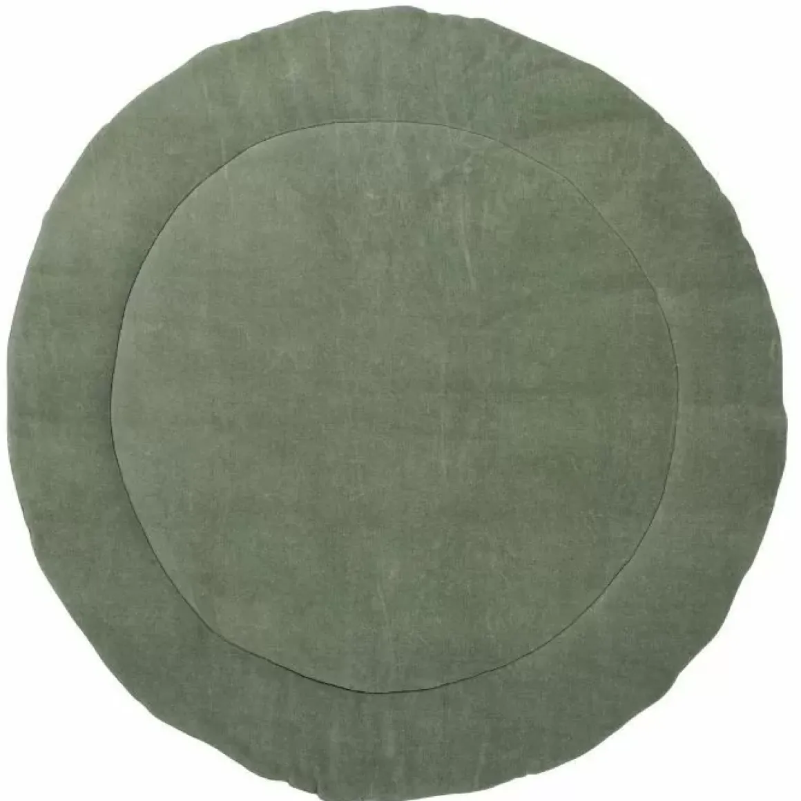 Boxkleed Rond Knit Forest Green (95Cm) Meyco