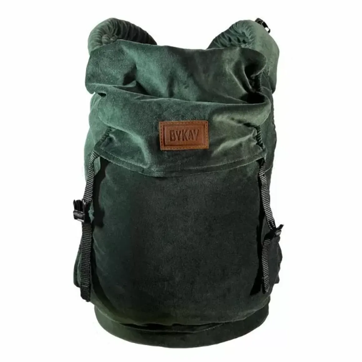 Bykay Draagzak Click Carrier Classic Velvet Bottle Green
