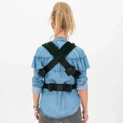 Bykay Draagzak Click Carrier Classic Velvet Bottle Green