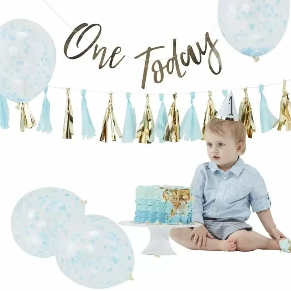 Cake Smash Pakket Jongen Pick & Mix Pastel Ginger Ray