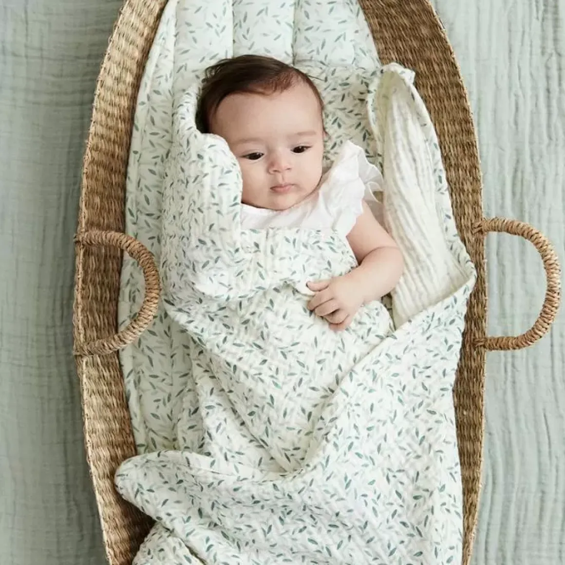 Camcam Inleg Voor Verschoonmand Green Leaves