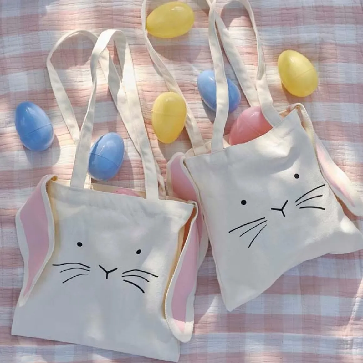 Canvas Tas Bunny Hop Hop Hooray Ginger Ray