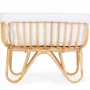 Childhome Rotan Wieg Met Wiegbekleding Ecru