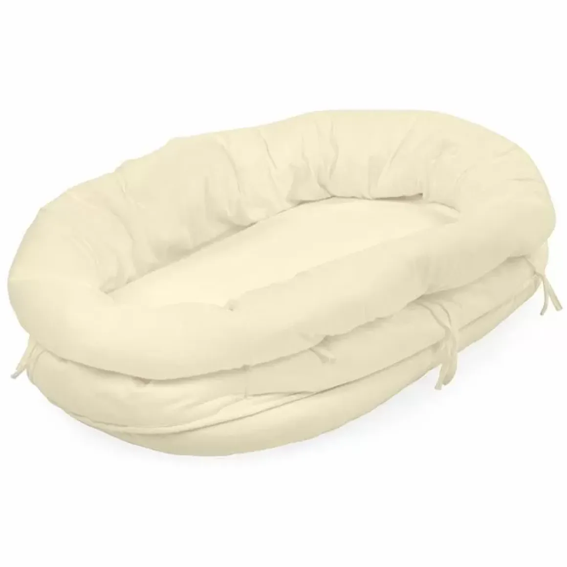 Childhome Rotan Wieg Met Wiegbekleding Ecru