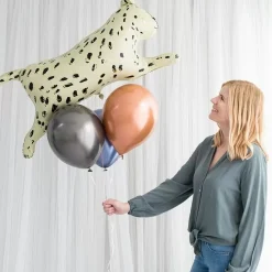 Chroom Ballonnen Donkerblauw (10St) House Of Gia