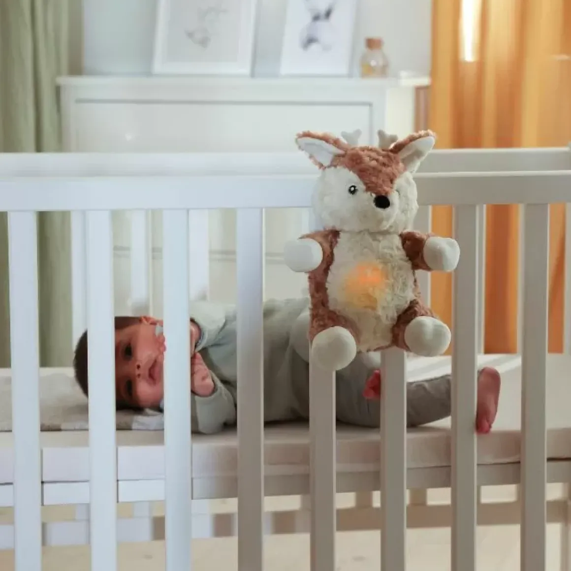 Cloud.B Knuffel Met Licht En Geluid Finley Fawn