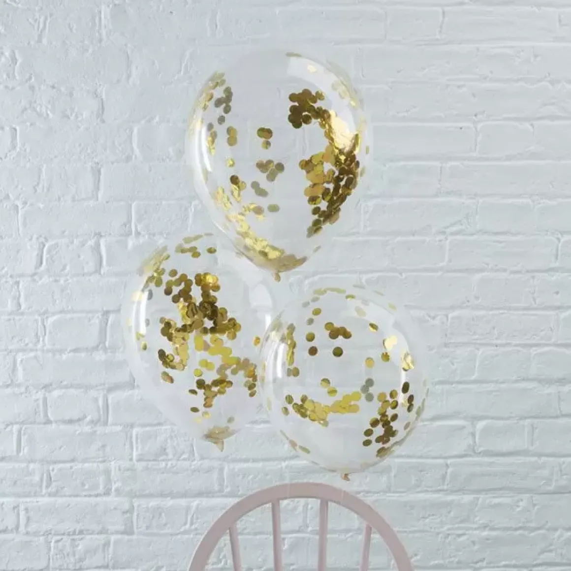 Confetti Ballonnen Goud (6St) House Of Gia