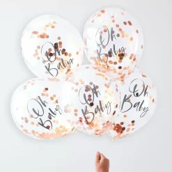 Confetti Ballonnen Oh Baby Twinkle Twinkle (5 St) Ginger Ray