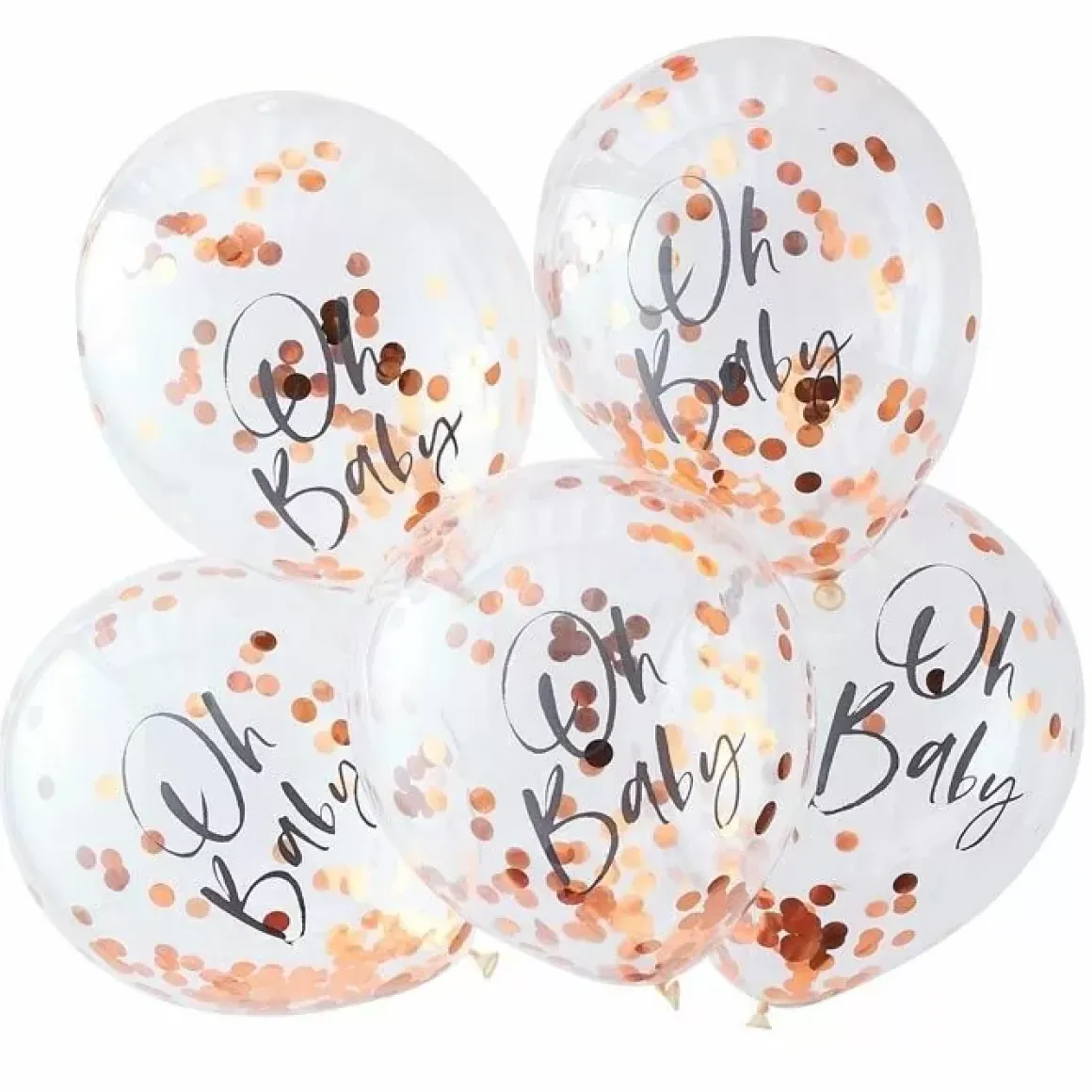 Confetti Ballonnen Oh Baby Twinkle Twinkle (5 St) Ginger Ray