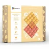 Connetix Tiles Basis Bouwplaten Lemon & Peach (2St)