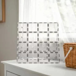 Connetix Tiles Basis Bouwplaten Clear Pack (2St) | Magnetische Bouwplaten | Kidsdeco.Nl